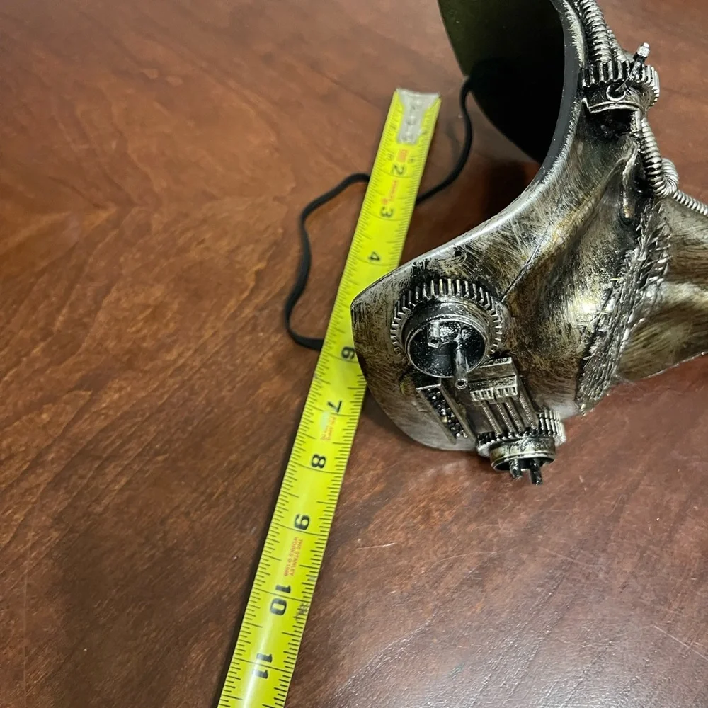 Raven Skull Long Nose Steampunk Party Mask masquerade